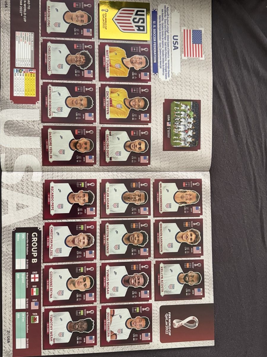 Panini Album: World Cup 2022 Qatar volles Buch – Usato da Brittnau venduto da nicola.suter 9