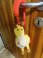 Sigikid Spiel Giraffe für an den Kinderwagen