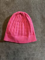 Pinke Strickmuetze fuer den Winter - Neu mit Etikett!
