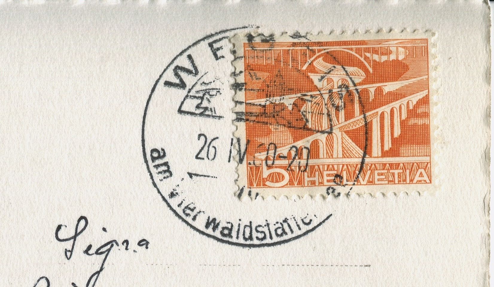 Cartoline postali: Weggis Kurort 1960 – Usato da coglio venduto da Tascia1 1