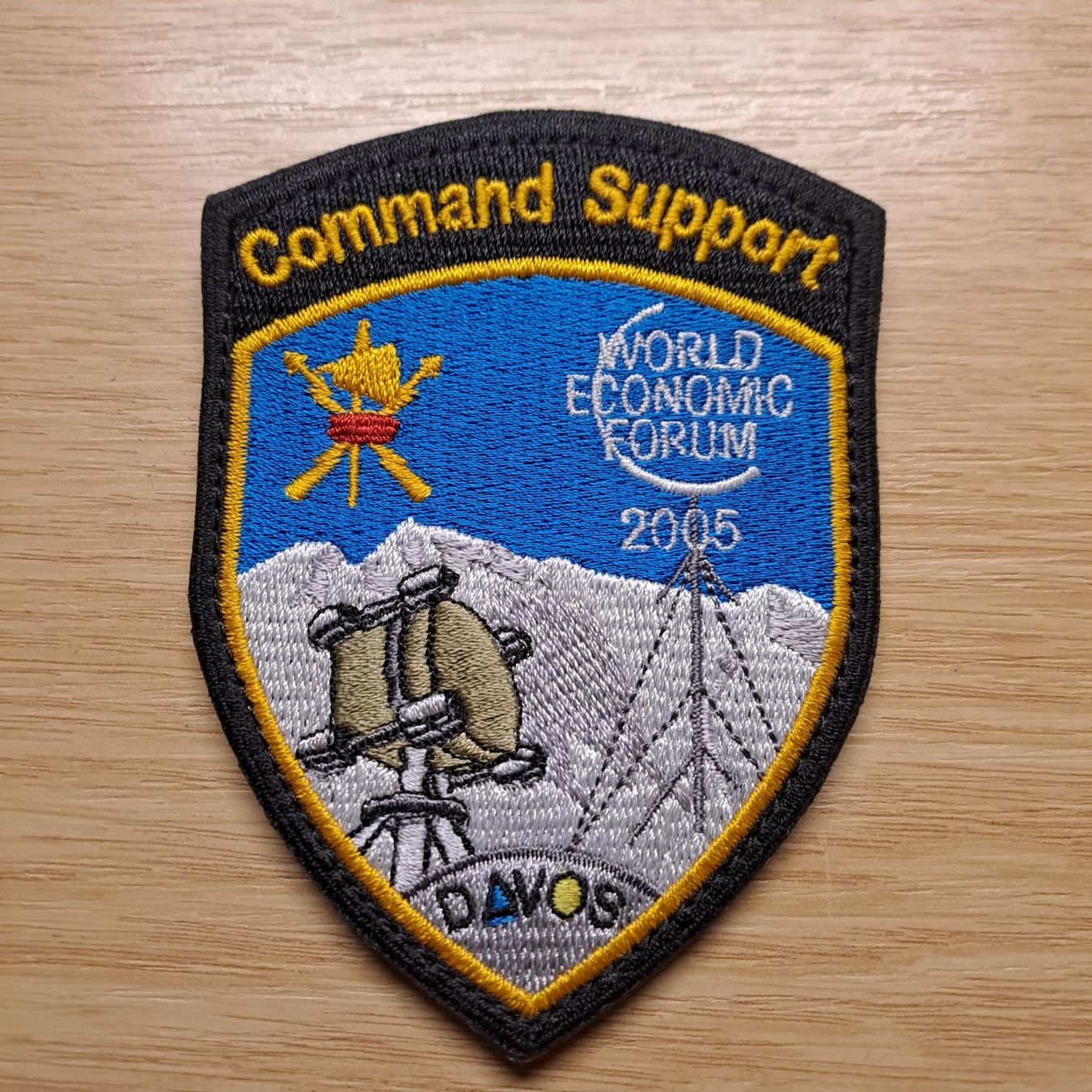 Schweizer Armee Placchette & Badge: Command Support WEF 2005 Davos – Nuovo (secondo la descrizione) da Gipf-Oberfrick venduto da Mig_29