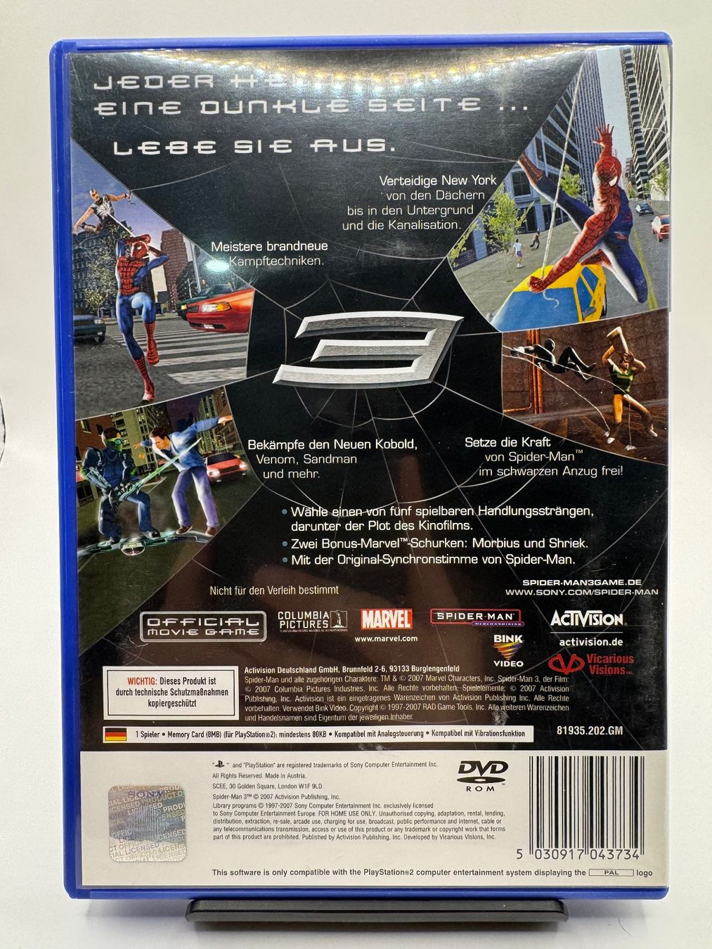Sony Giochi: Spider Man 3 PS2 – Usato da Dietikon venduto da Angy94 1