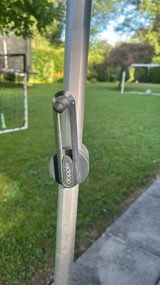 Parasols: Doppler Sonnenschirm anthrazit mit Kurbel gebraucht – D'occasion à Küsnacht ZH par rkaramanian 1