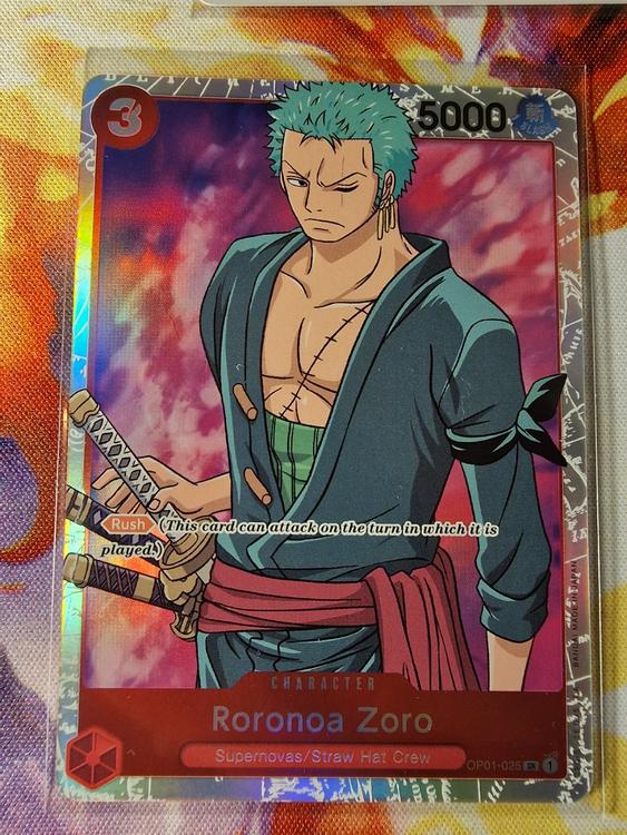 Roronoa Zoro One Piece Card Game 01 Romance Dawn Bandai Comprare su