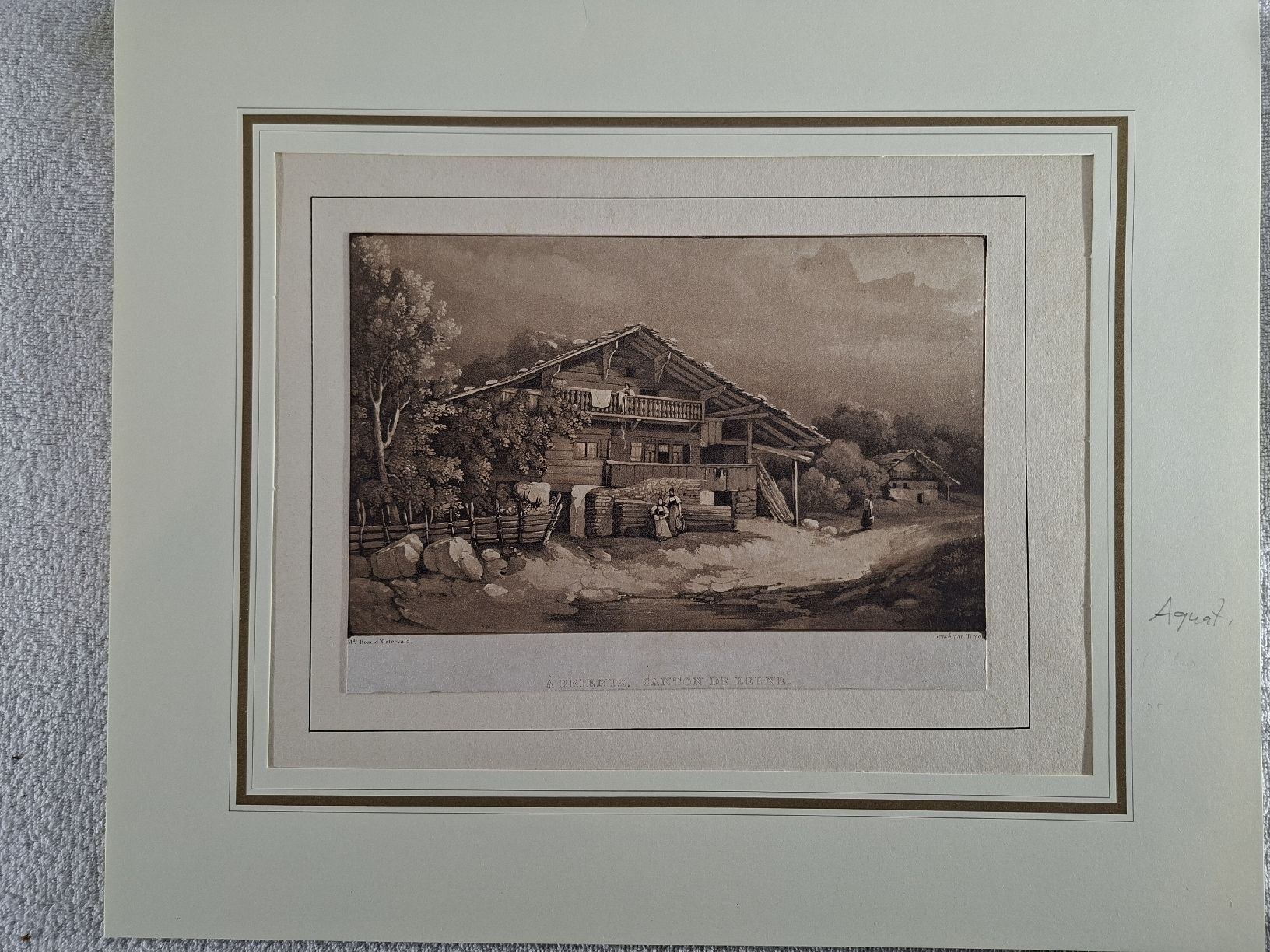 Gravures: Lot 37 ,5 Stiche  – D'occasion à Grindelwald par carro5 8