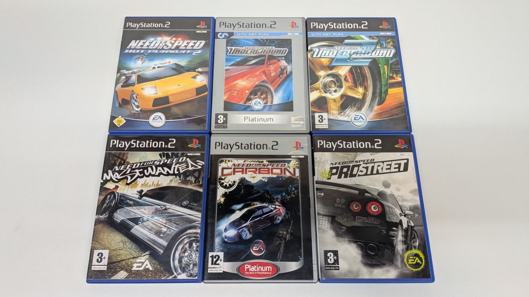 Spiele: 6 x Need for Speed, PlayStation 2 Sammlung – Gebraucht aus Menziken von mame18