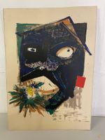 lithographie en couleurs sur papier de Bernard Lorjou