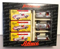 SCHUCO PICCOLO GESCHENKSET MERCEDES SILBERPFEILE - 01196