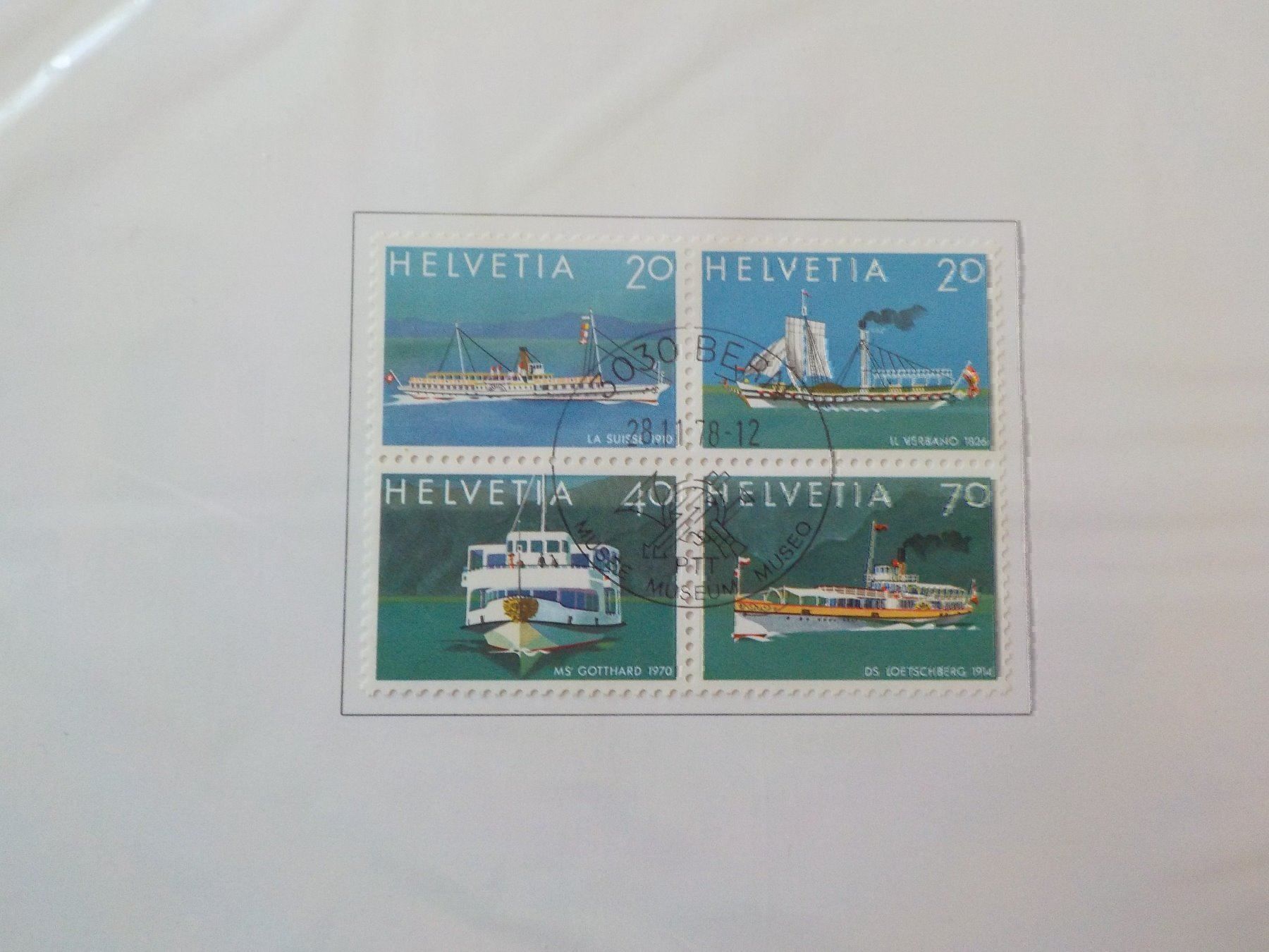 Tous les timbres: 1978, Faltblatt, NABA – Neuf avec emballage d'origine à Muri b. Bern par Ricardoverkauf