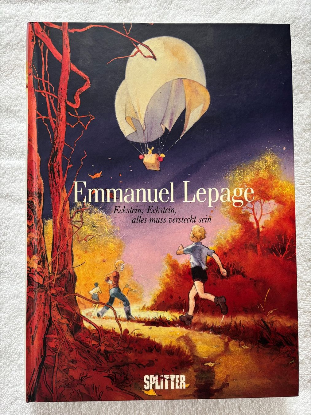 Comics: Emmanuel Lepage: Eckstein, Eckstein, alles  muss versteckt.. – Gebraucht aus Stans von Abukadnezar
