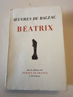 Livre Oeuvres de BALZAC