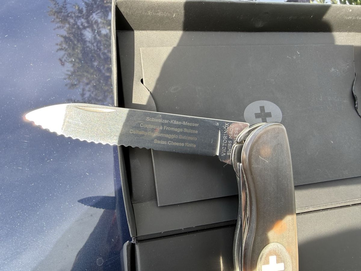 Victorinox Coltelli tascabile: Victorinox Schweizer Käsemesser Box Limited Edition Numerier – Usato da Schupfart venduto da 1.TopAngebote 2