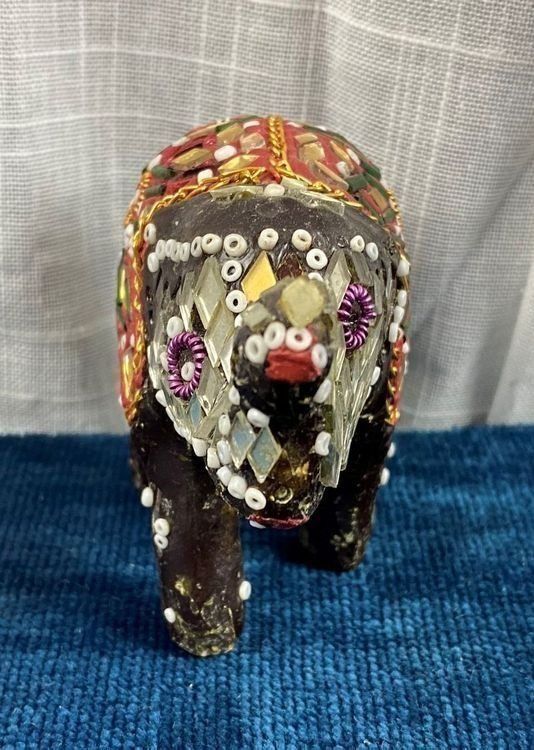Statuette: Figur Asiatischer Elefant, Orient – Usato da Flums venduto da TuttoA 3