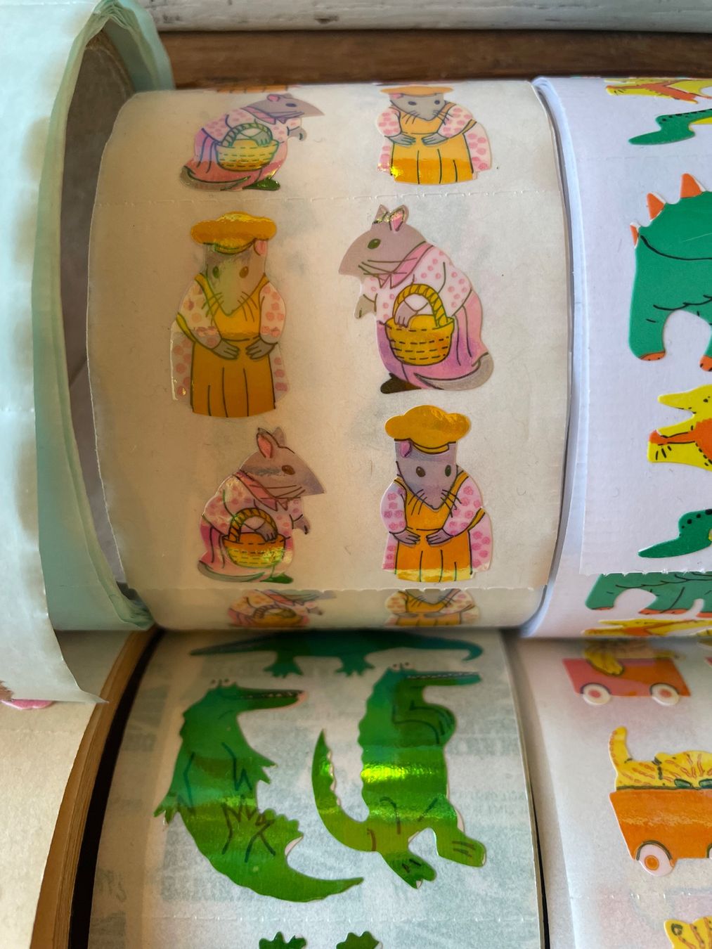 Sticker: Stickers wie früher - Abreiss Mäuse Stickers irisierend – Nuovo e nell'imballaggio originale da St. Gallen venduto da Shazzz