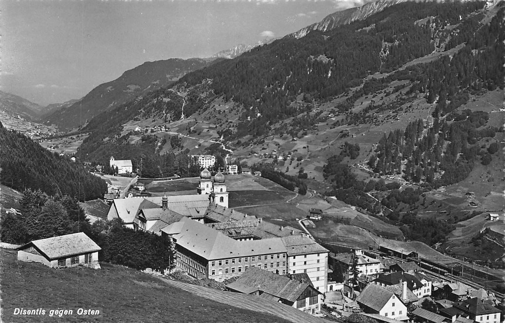 Cartes postales: 2x Disentis, Mompe, Medels – D'occasion à Ottikon b.Kemptth. par Neptun1974 2