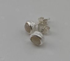 Ohrstecker Silber 925 Mondstein