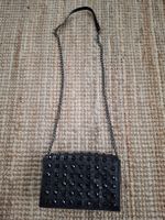 Sac noir à paillettes cloutées Zara 