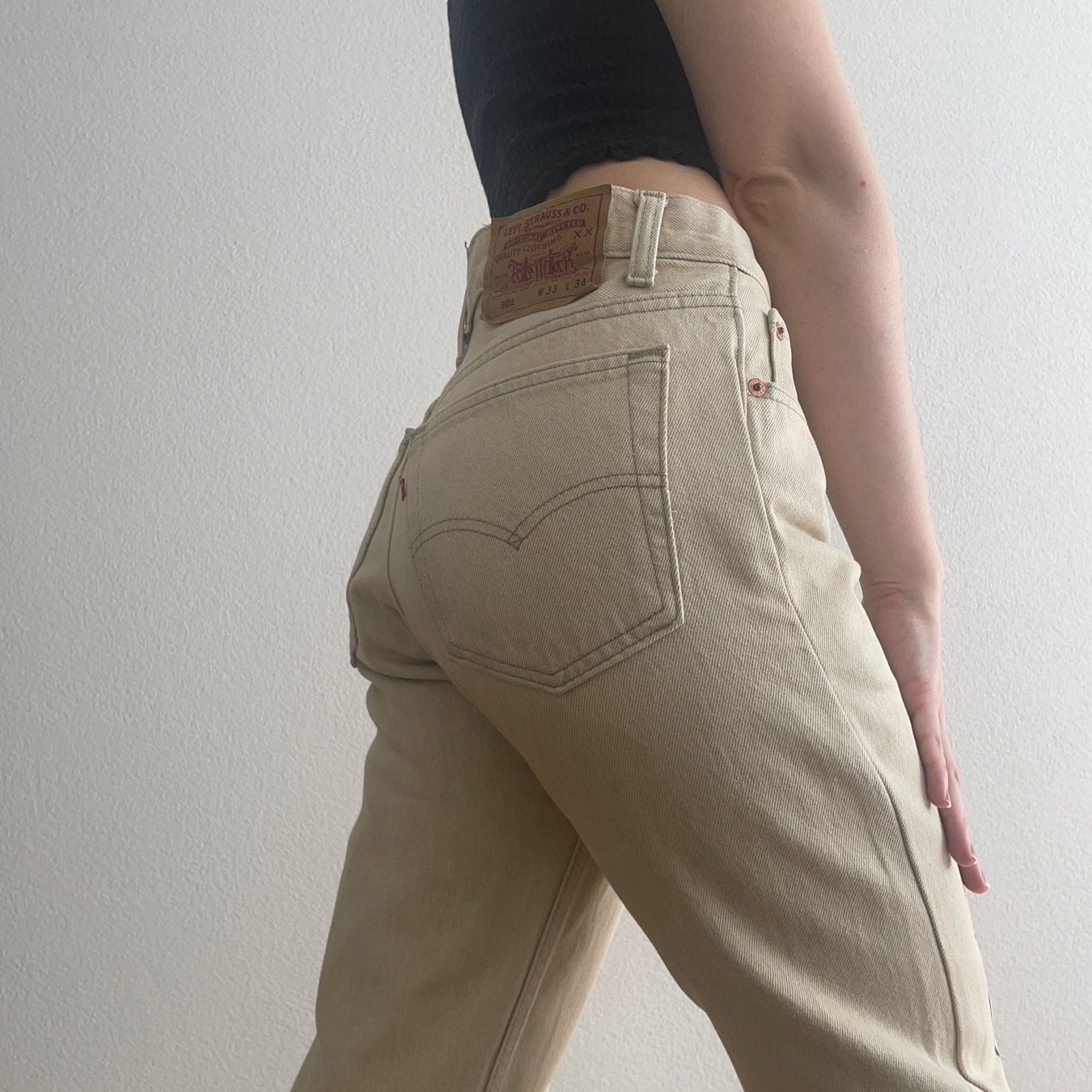 Jeans: Vintage Levis Reworked Jeans Gr.S – Usato da Arth venduto da ivikiwishop 1