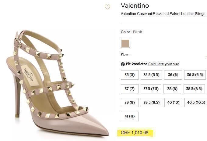 Valentino Scarpe da donna: Pumps Valentino Rockstud .38 1/2 – Usato da Collonges venduto da Auganien 3
