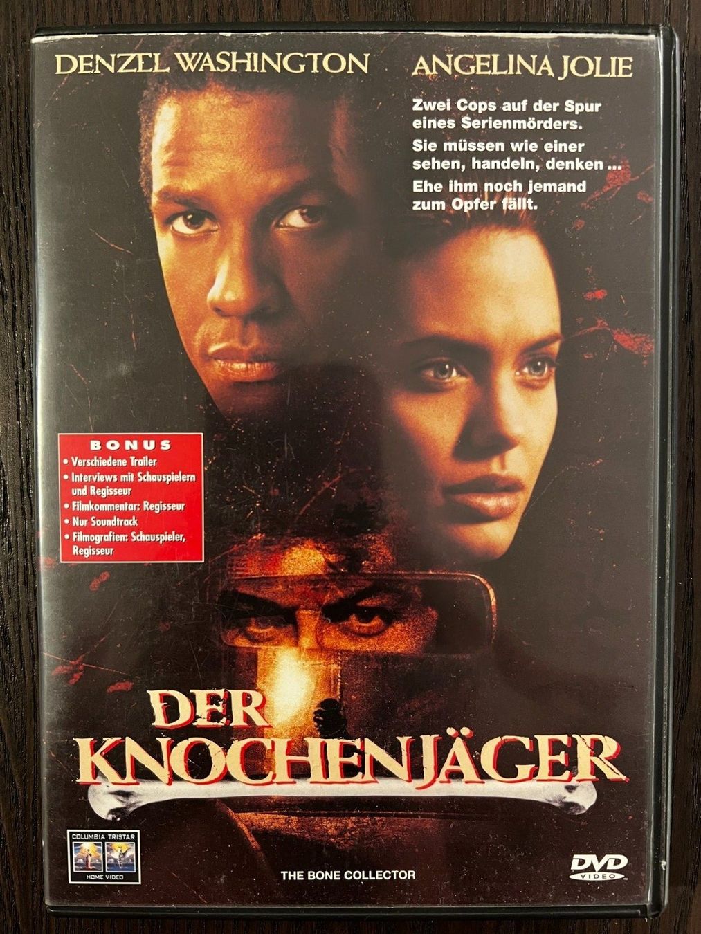 Tutti i DVDs: Der Knochenjäger – Usato da Zürich venduto da FilmFreunde