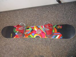 ROXY SNOWBOARD OLLIE POP BANANA TRACTION & DRAKE F-50
