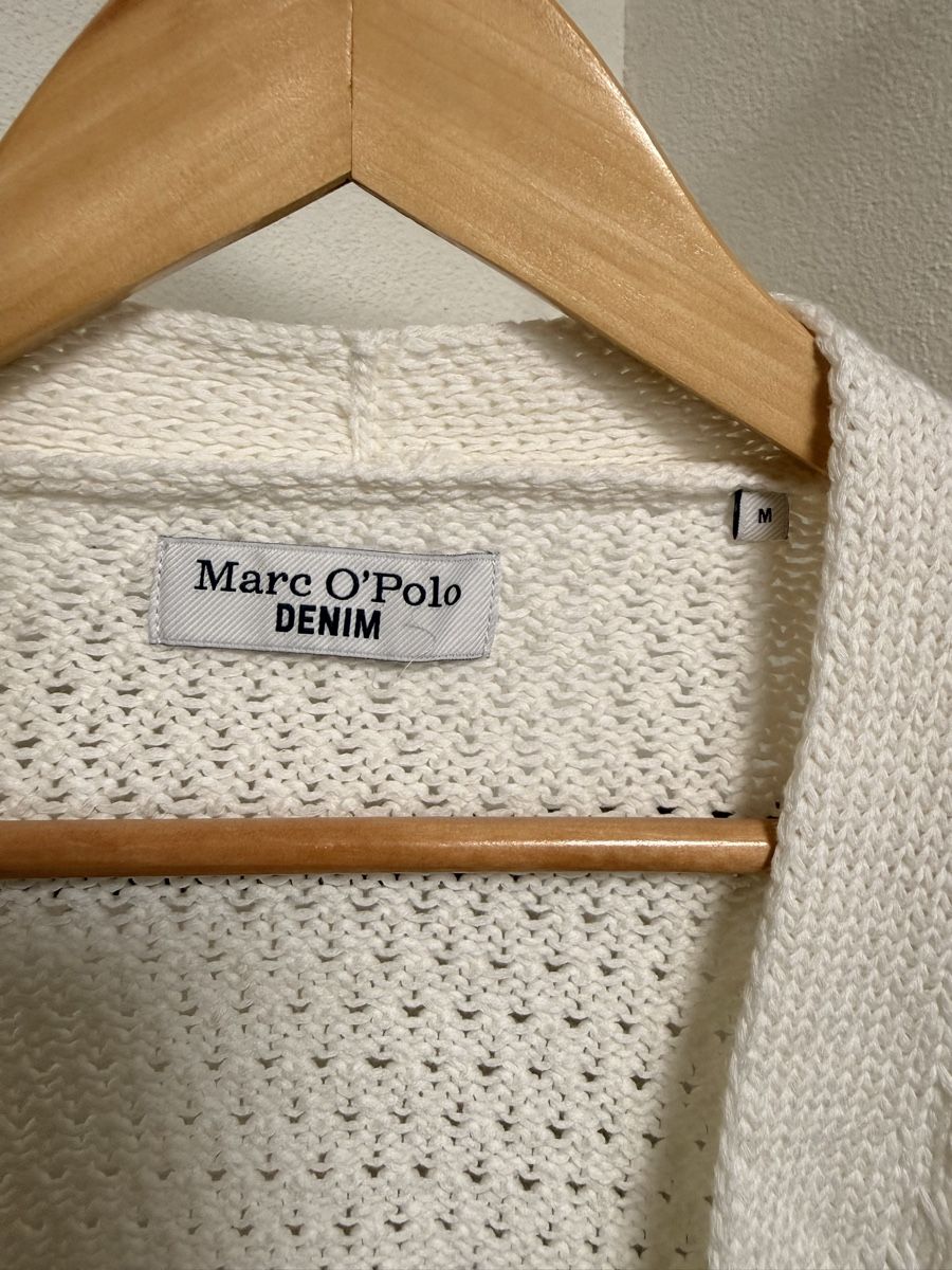 Marc O'Polo Giacche: Marc O'Polo Strickjacke Weiss Gr M – Usato da Winterthur venduto da hera05 1