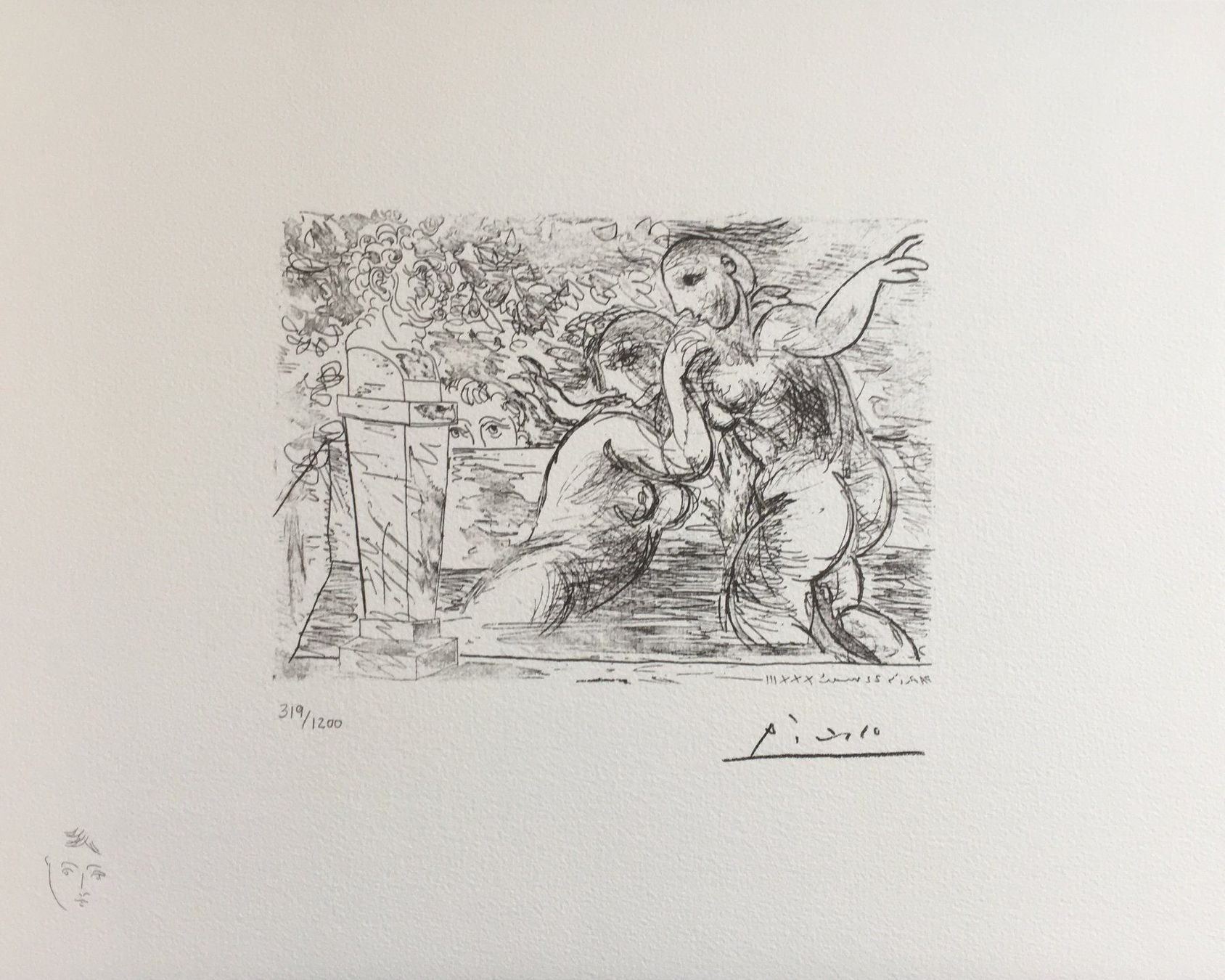 Arts picturaux & lithographies: Pablo Picasso  "Suite Vollard" "Sculpteur, modèle couché..." – D'occasion à Nennigkofen par Sommersonnen 1