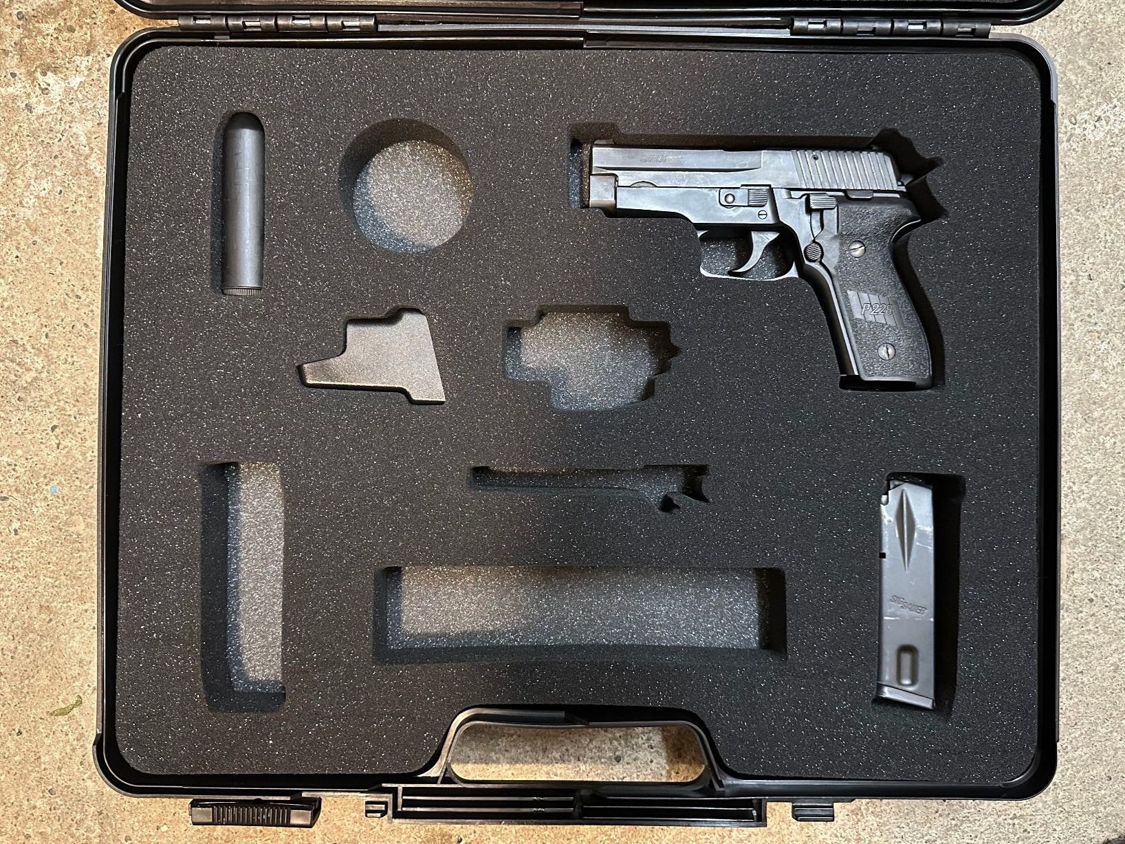 Sig Sauer Pistolenfabrik OEM Kurzwaffe Große Box