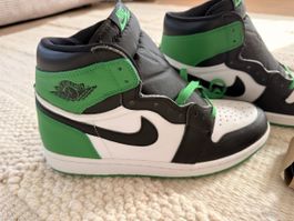 Original Nike Jordan grün schwarz weiß Gr 44 neu certified