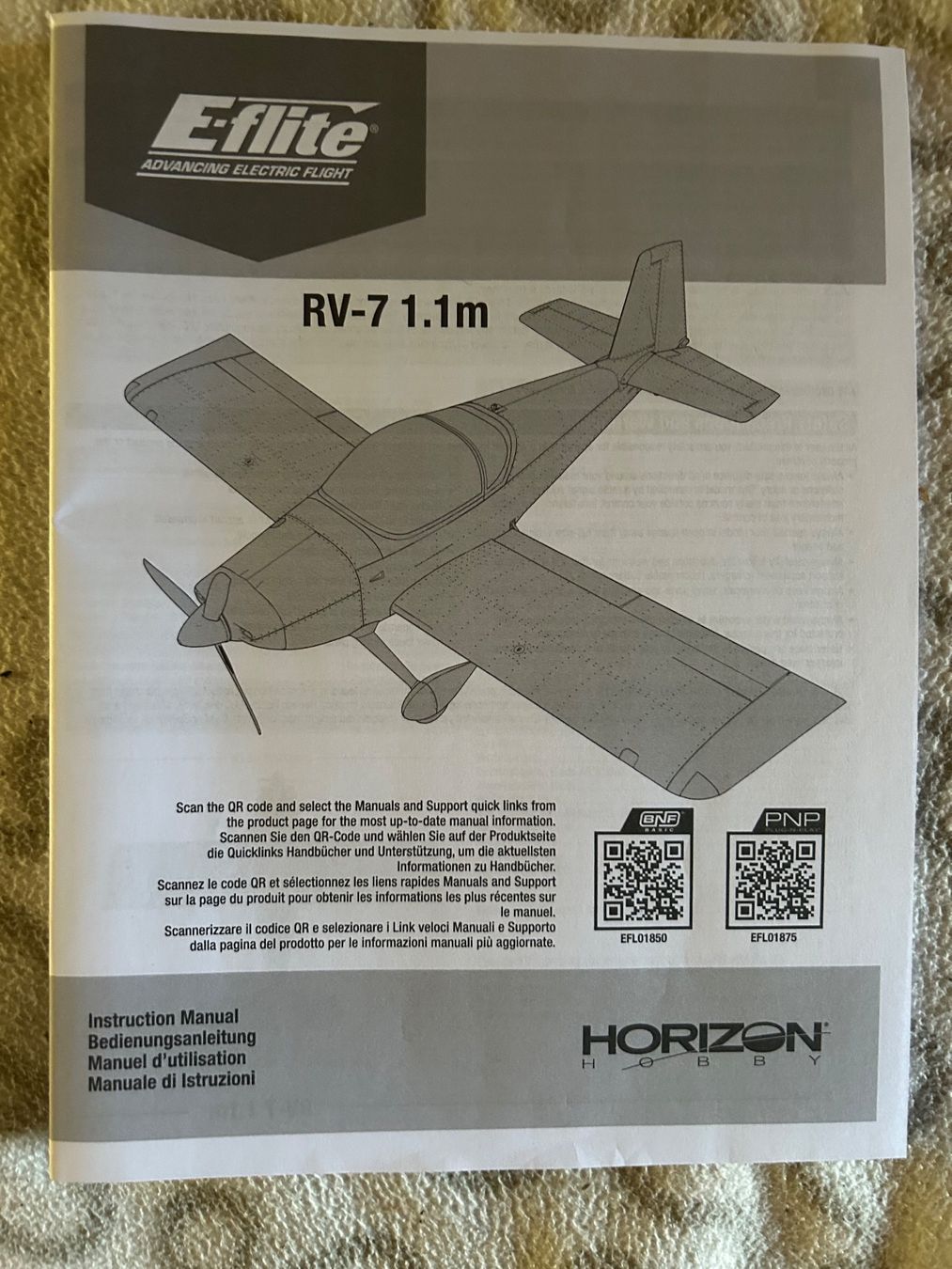 E-Flite Modellismo RC: E-flite RV-7 1.1m BNF Basic with SAFE Select and AS3X – Nuovo (secondo la descrizione) da Biel/Bienne venduto da Madtrix 6