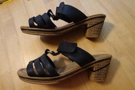 Sommer Schuhe mit 6.5 cm Absatz Gr. 39