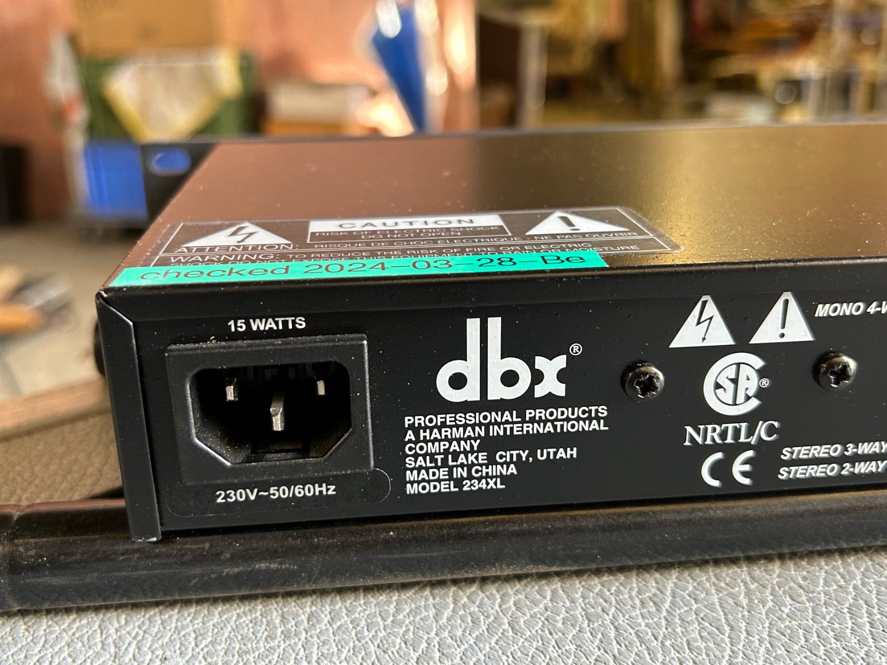 Equalizzatori: DBX 234XL Frequenzweiche – Usato da Sugiez venduto da brockicenter 6