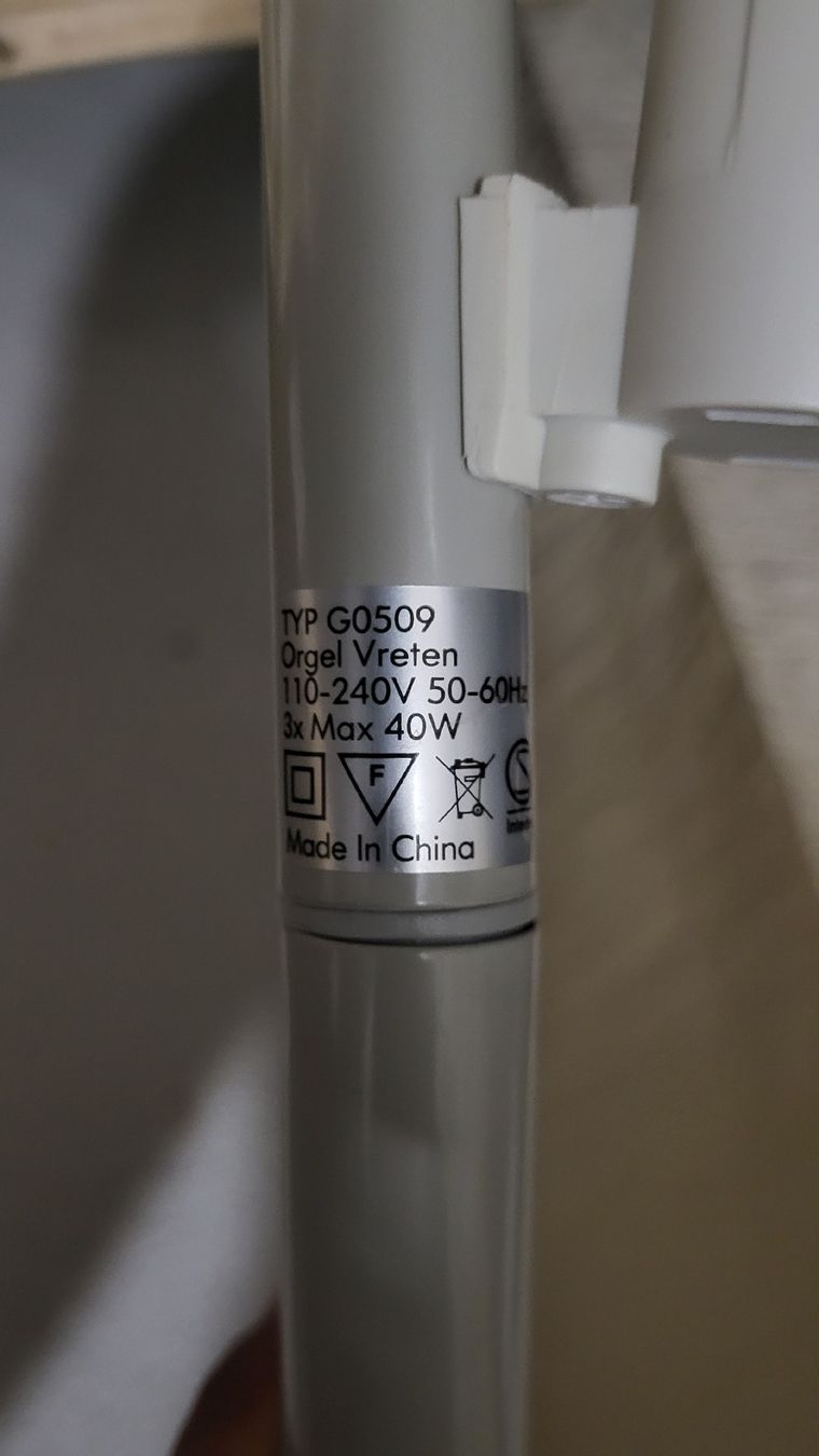 Ikea Lampen: IKEA Orgel Vreten Stehlampe – Gebraucht aus Kerzers von Lumin01 2