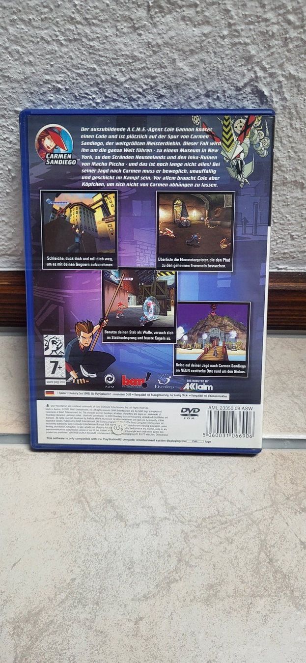 Sony Giochi: PS2 - Carmen Sandiego – Usato da Münsingen venduto da Heroism2010 1