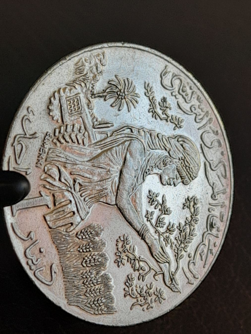 Tutti le monete: 1 Dinar 1997 Tunesien  – Usato da Basel venduto da Basel_20 1