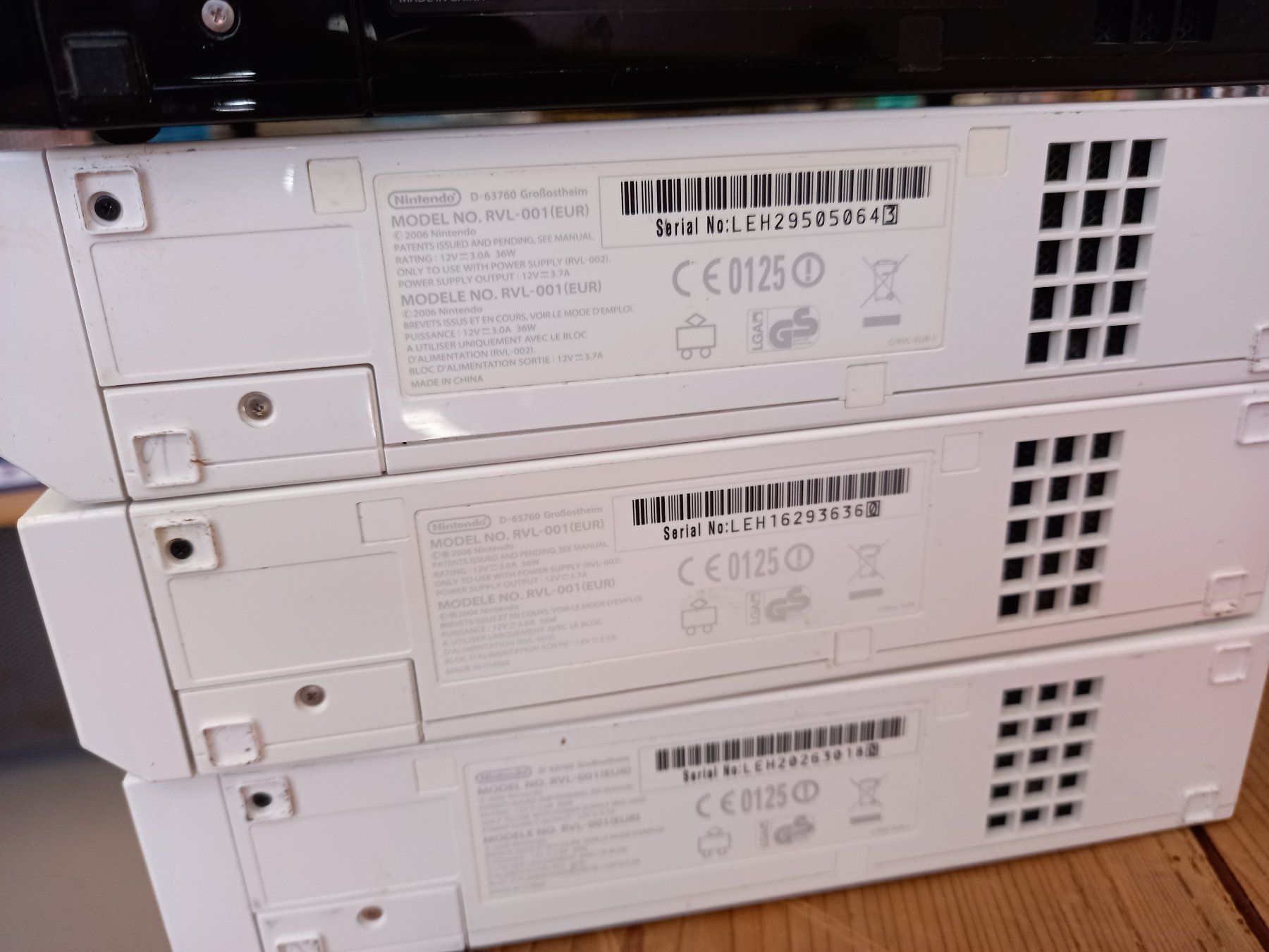 Nintendo Console: 5x Nintendo Wii Konsol – Difettoso da Prez-vers-Siviriez venduto da Monija70 2