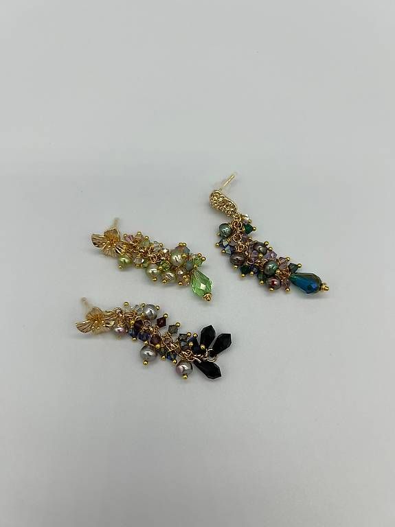Orecchini pendenti & Orecchini a lobo: Ohrringe aus Swarovski Steinen – Usato da Buchs SG venduto da jco_st8t 4