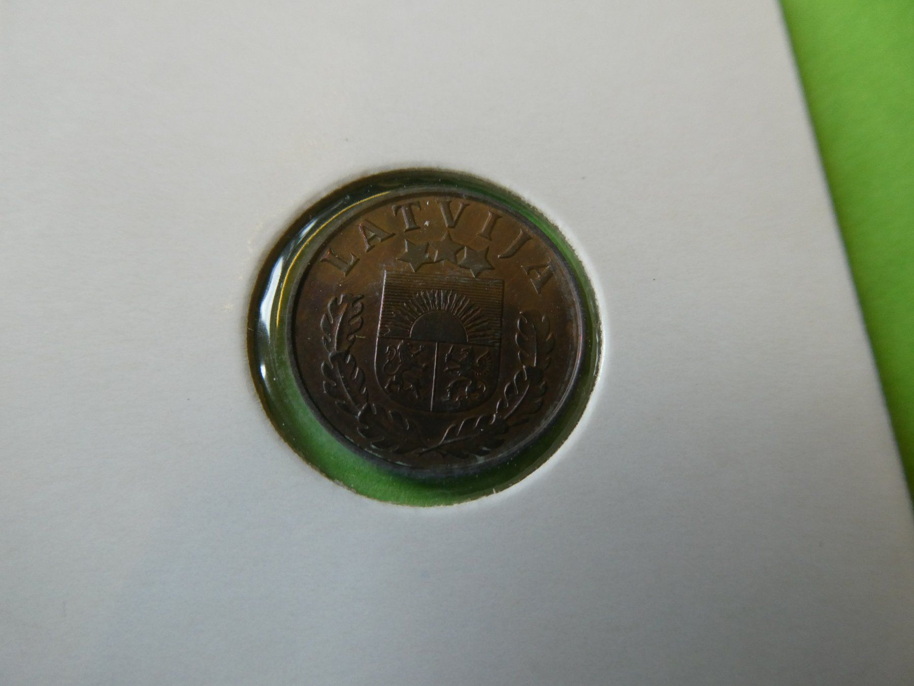 Tutti le monete: Lettland 1938, 1 Sant – Usato da Hinterforst venduto da Rohusri 1