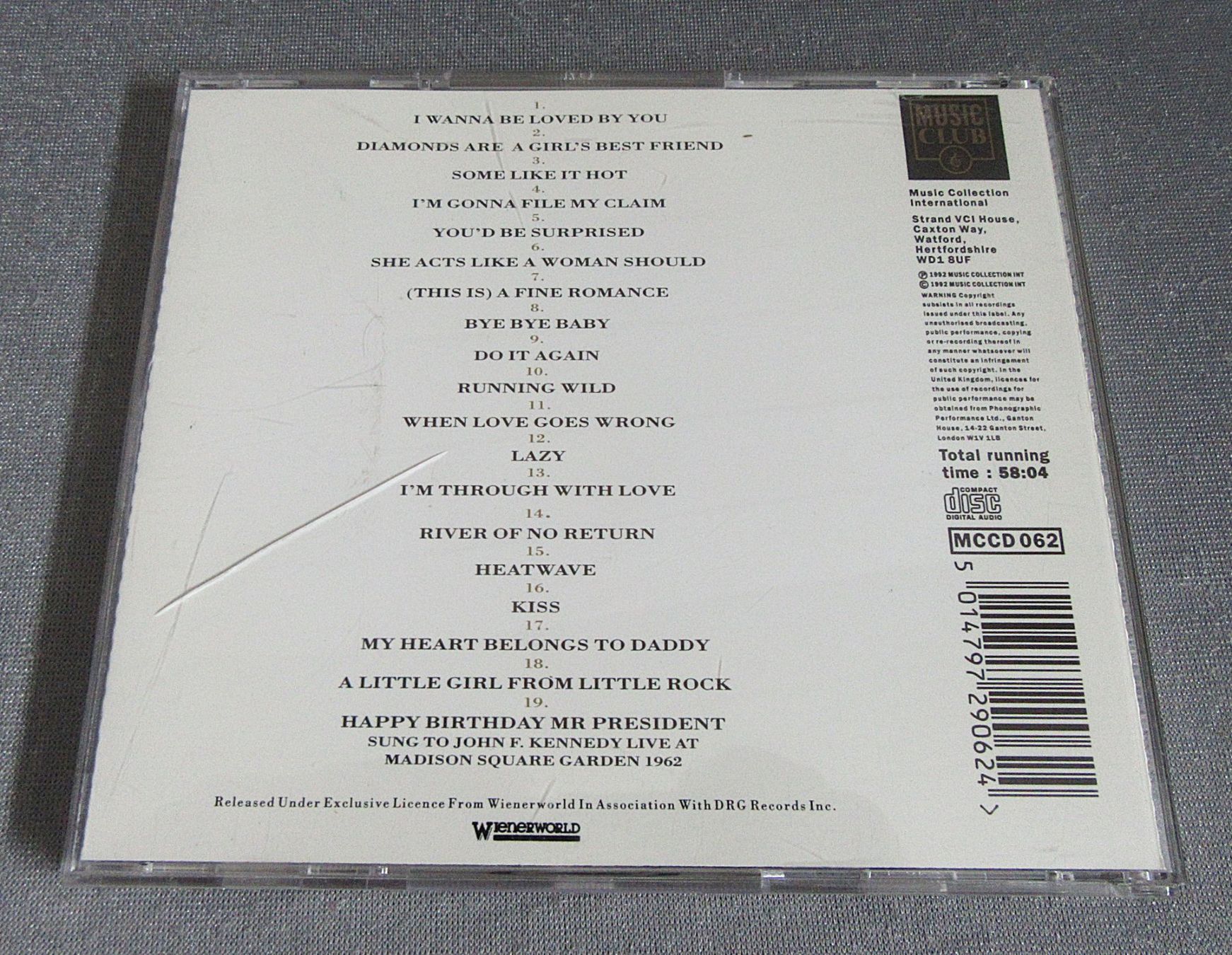 CDs: CD - Marilyn Monroe - The Essential Recordings – Gebraucht aus Auenstein von Padabimbim 1