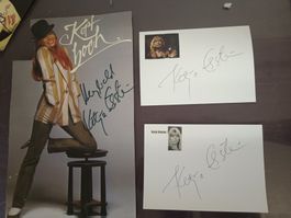 Katja Ebstein - 3x handsigniert - 80er Jahre