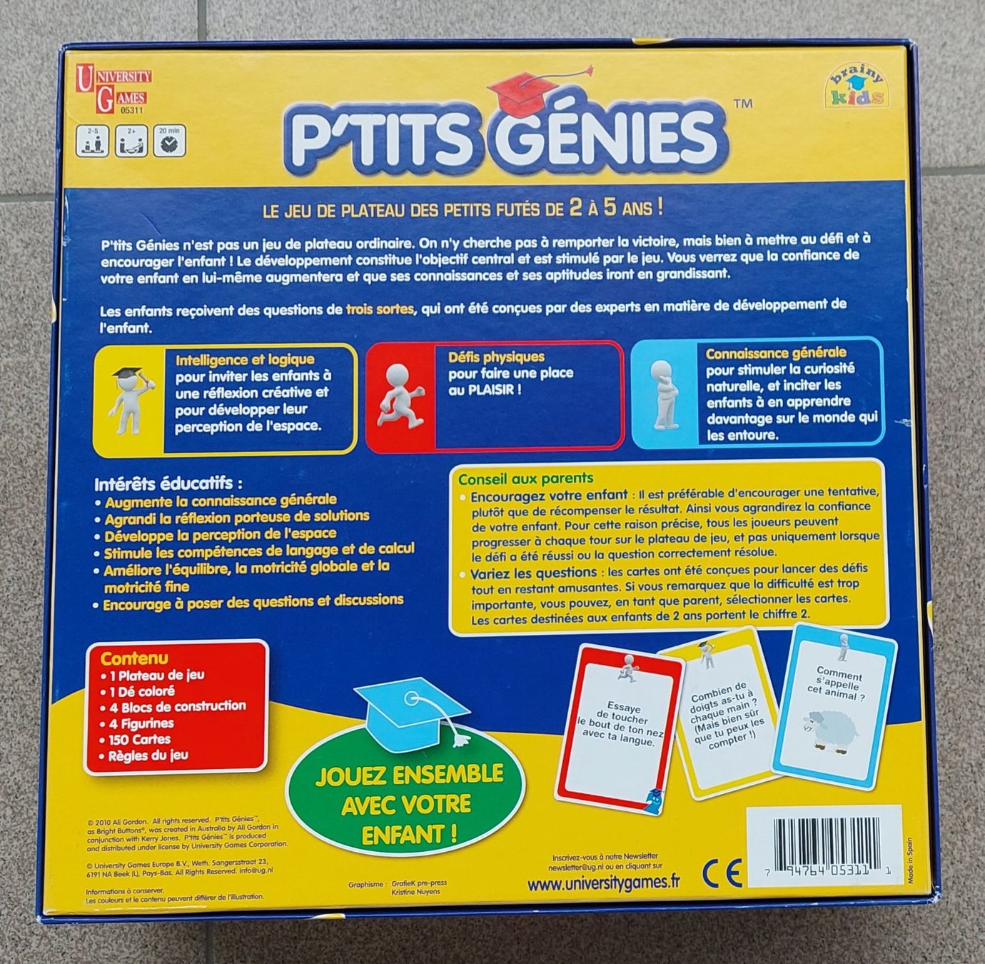 Giochi: Jeu de société P'TITS GÉNIES – Usato da Tramelan venduto da Belleza82 1