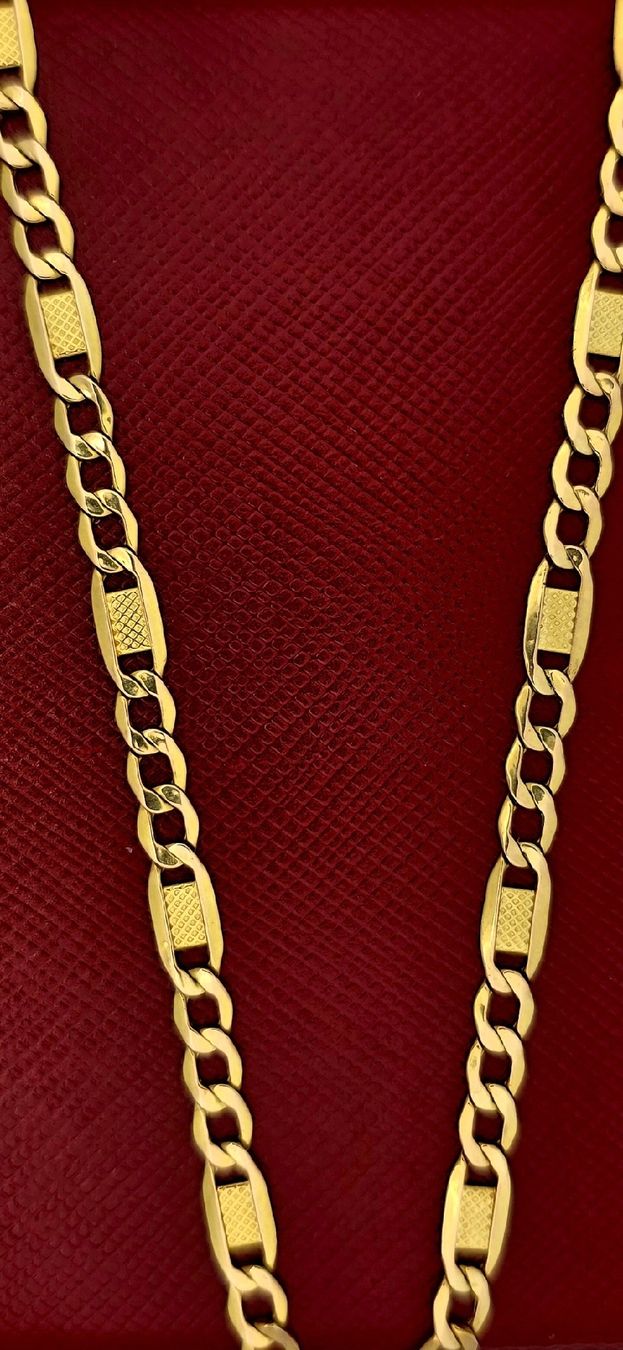 Catenine: 14 Karat Figaro-Kette – Usato da Zürich venduto da Juwelier_Stauffacher