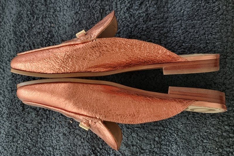 Sam Edelman Damenschuhe: SAM EDELMANN SLIPPER roségold / kupfer Gr 38 – Gebraucht aus Basel von Mamaree 2