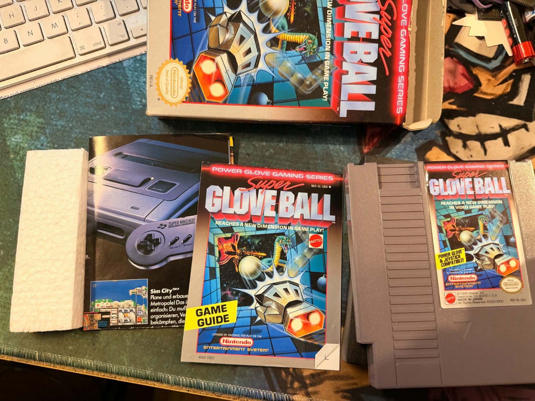 Nintendo Jeux: Super Glove Ball Nintendo NES – D'occasion à Giubiasco par Ticinerd 2