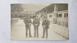 Ancienne carte postale militaire Suisse Place d'armes Bière