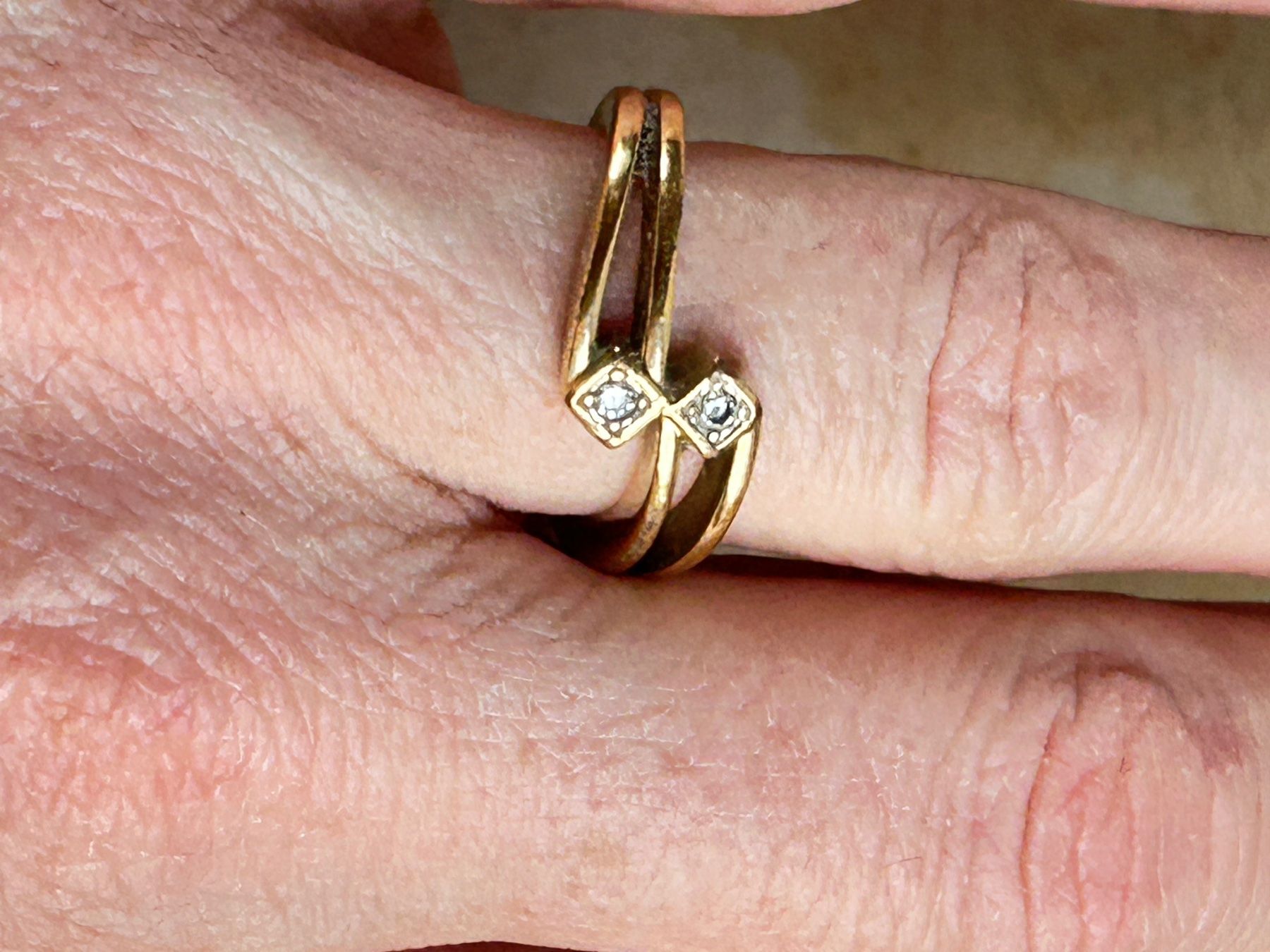 Pierre Lang Ringe: Pierre Lang ring TWINS 54 – Gebraucht aus Laufen von belleskulptur 1