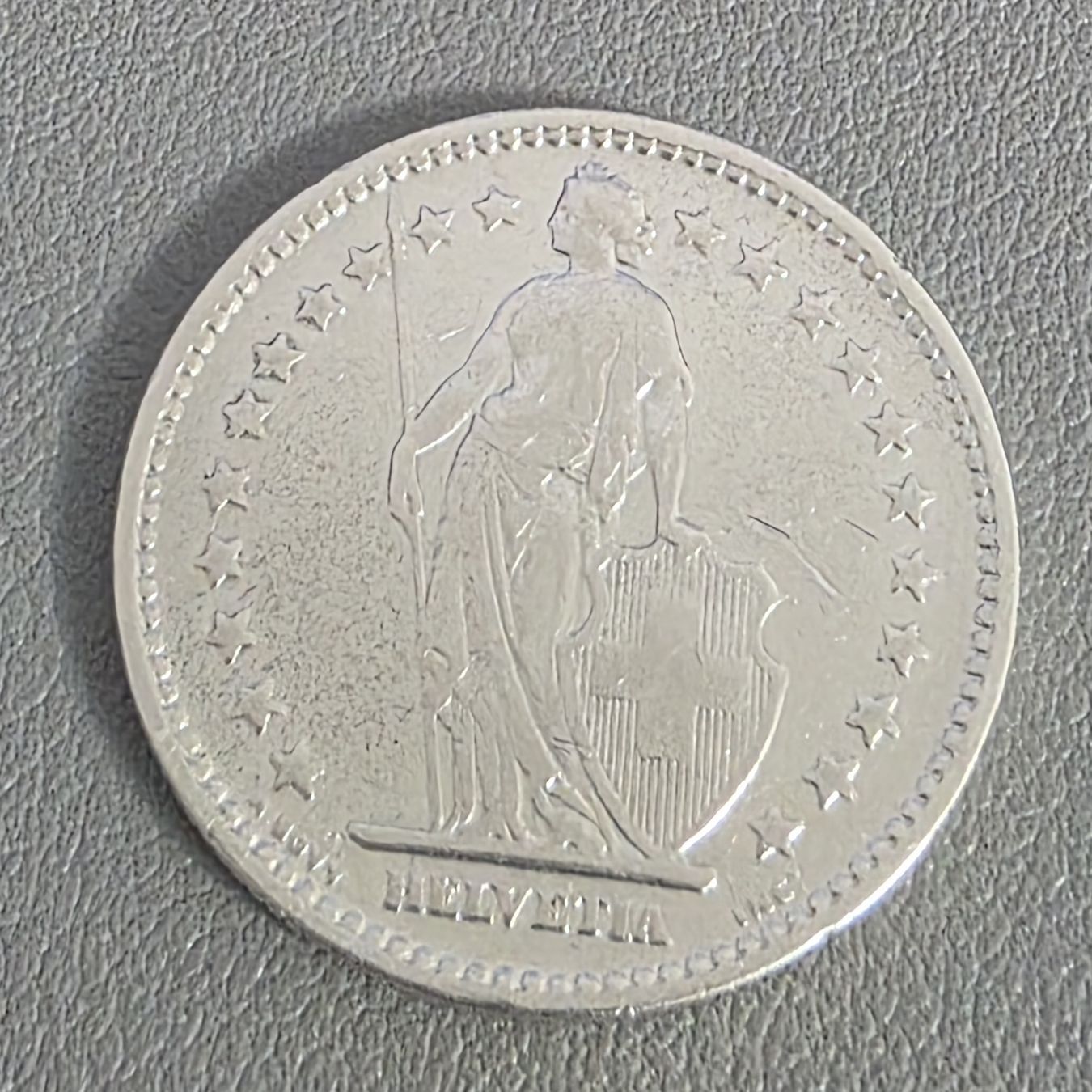 Tutti le monete: 1920 2 Franken Super erhaltung – Usato da Niederuzwil venduto da 262305 1