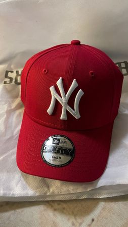 New Era Cap NY, Rot, Kinder, Top Zustand, Baseball ⚾️