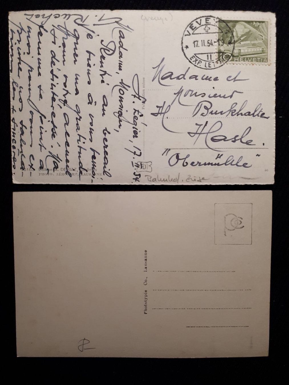 Cartes postales: 2 X ST.LEGIER – D'occasion à Ponto Valentino par giorgia06 1