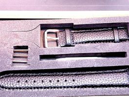 Bracelet de montre en cuir  kit complet neuf 20 mm